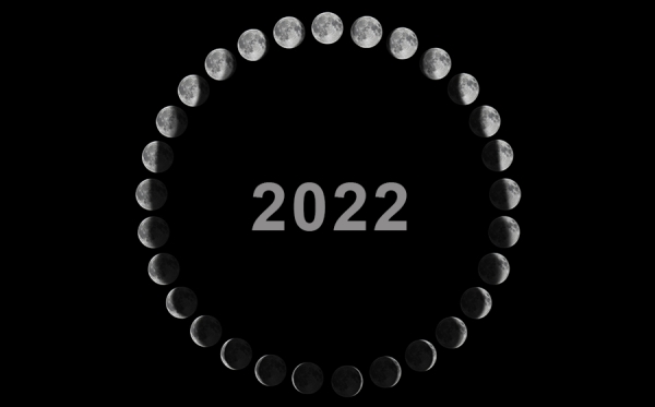 Calendário Lunar 2022